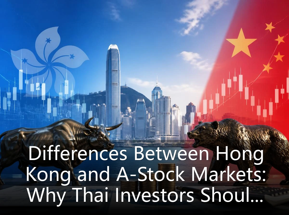 Differences Between Hong Kong and A-Stock Markets: Why Thai Investors Should Seize Hong Kong Stock Investment Opportunities