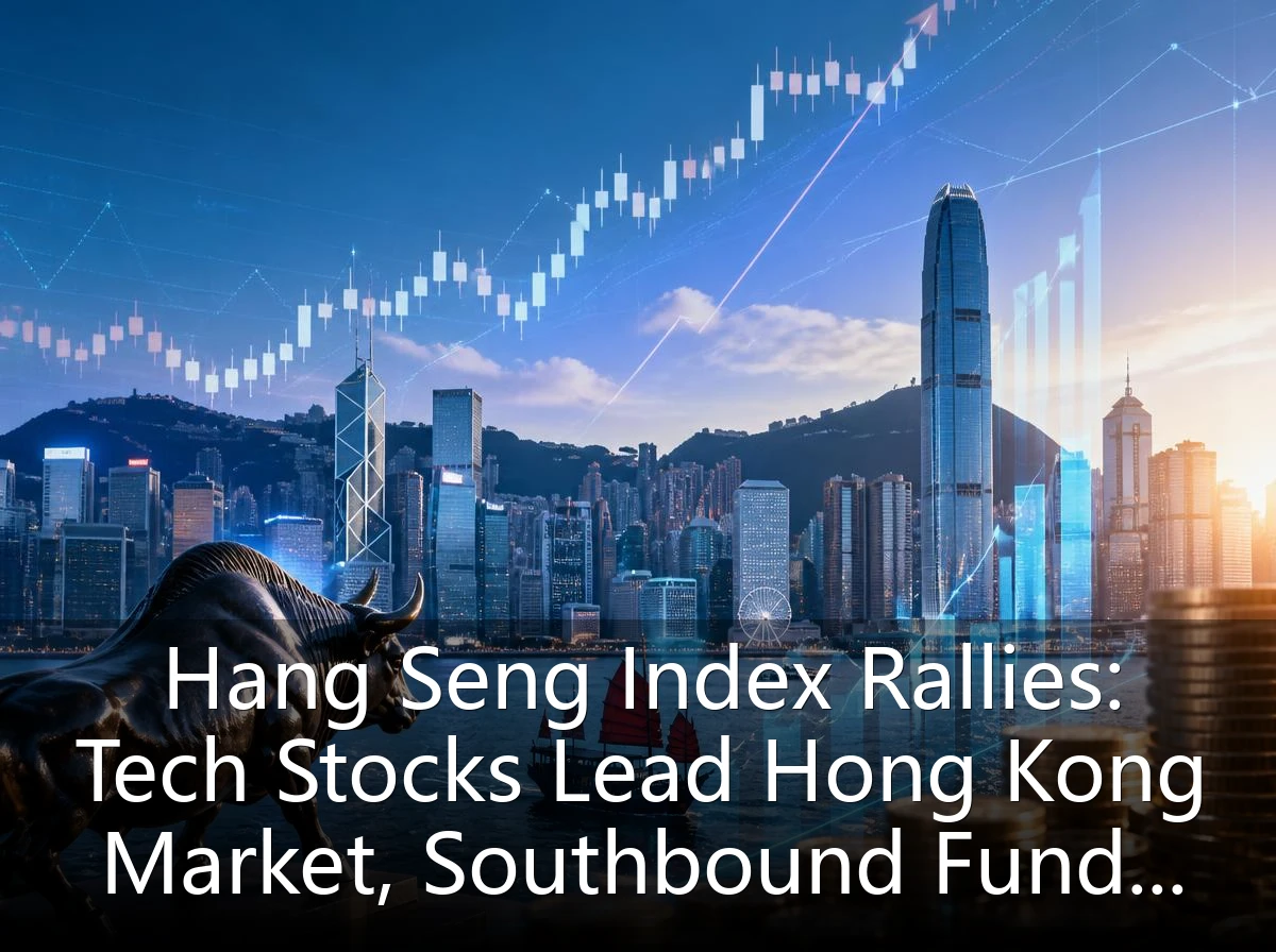 Hang Seng Index Rallies: Tech Stocks Lead Hong Kong Market, Southbound Funds Continue to Invest